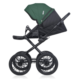 Коляска 3 в 1 Riko Basic Montana Ecco Prestige, 13 Emerald (изумруд)