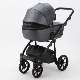 Коляска 3 в 1 Adamex Mateo 100% эко-кожа, SD-6 