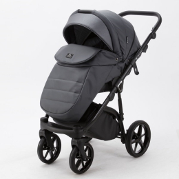 Коляска 3 в 1 Adamex Mateo 100% эко-кожа, SD-6 