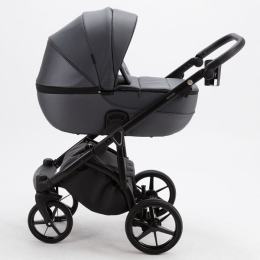 Коляска 3 в 1 Adamex Mateo 100% эко-кожа, SD-6 