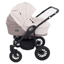 Коляска для двойни 2 в 1 Rant Siena Duo, 02 коричневый-бежевый