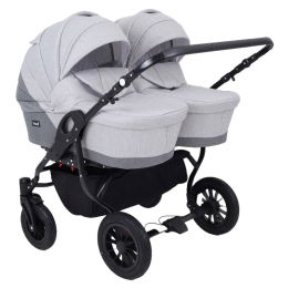 Коляска для двойни 2 в 1 Rant Siena Duo, 04 графит-серый