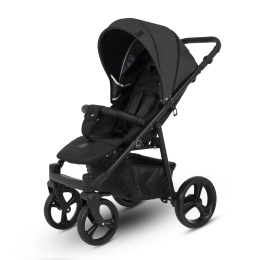 Прогулочная коляска Camarelo Eze, EZE-03, чёрный меланж