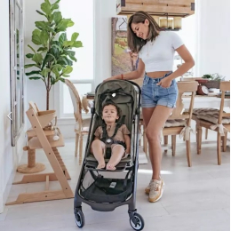 Прогулочная коляска Bugaboo Butterfly Forest Green с бампером