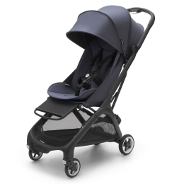Прогулочная коляска Bugaboo Butterfly Stormy Blue с бампером