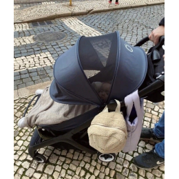 Прогулочная коляска Bugaboo Butterfly Stormy Blue с бампером