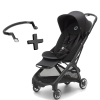 Прогулочная коляска Bugaboo Butterfly Midnight Black с бампером