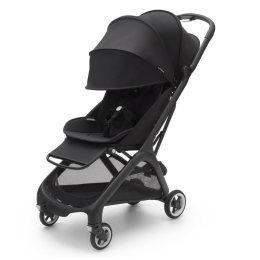 Прогулочная коляска Bugaboo Butterfly Midnight Black с бампером
