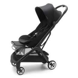 Прогулочная коляска Bugaboo Butterfly Midnight Black с бампером