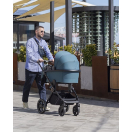 Коляска 3 в 1 Carrello Ultimo 2023, Aqua Blue (Аква)