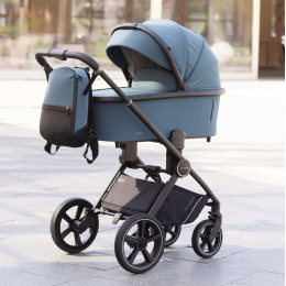 Коляска 3 в 1 Carrello Ultimo 2023, Aqua Blue (Аква)
