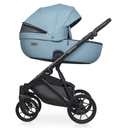 Коляска 3 в 1 Riko Basic Montana Ecco, 16 Blue (голубой)