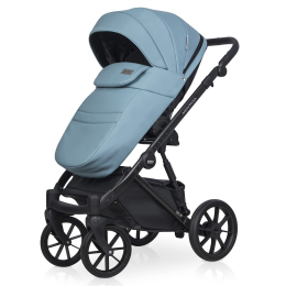 Коляска 3 в 1 Riko Basic Montana Ecco, 16 Blue (голубой)