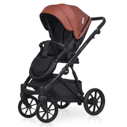 Коляска 3 в 1 Riko Basic Montana Ecco, 17 Maroon (т.бордовый)