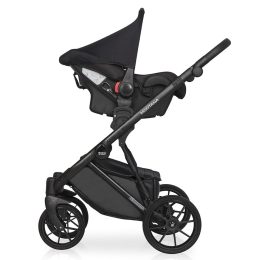 Коляска 3 в 1 Riko Basic Montana Ecco, 17 Maroon (т.бордовый)