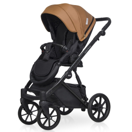 Коляска 3 в 1 Riko Basic Montana Ecco, 18 Caramel (карамель)