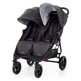 Прогулочная коляска для двойни Valco Baby Slim Twin, Charcoal (графитовый)