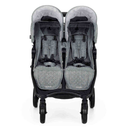 Прогулочная коляска для двойни Valco Baby Slim Twin, Grey Marle (серый)