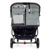 Прогулочная коляска для двойни Valco Baby Slim Twin, Grey Marle (серый)