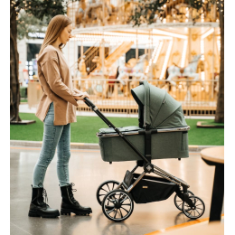 Коляска 2 в 1 Labala Raiz BL 2023, 08GRE, Green (Зеленый) 