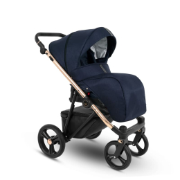 Коляска 2 в 1 Camarelo Belagio, BG-05, тёмно синий жаккард