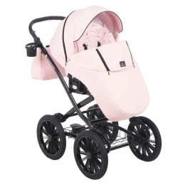 Коляска 2 в 1 Adamex Chantal Retro C215 (розовая пудра)