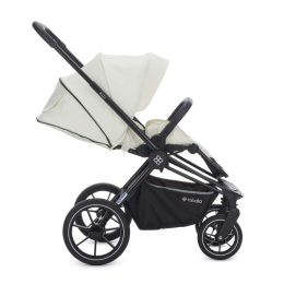 Коляска 2 в 1 Labala Raiz 2023, 04WHBL, White/Black (белый-черный) 