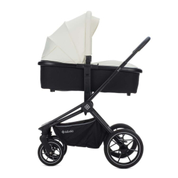 Коляска 2 в 1 Labala Raiz 2023, 04WHBL, White/Black (белый-черный) 