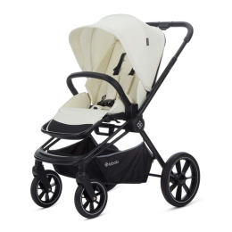 Коляска 2 в 1 Labala Raiz 2023, 04WHBL, White/Black (белый-черный) 