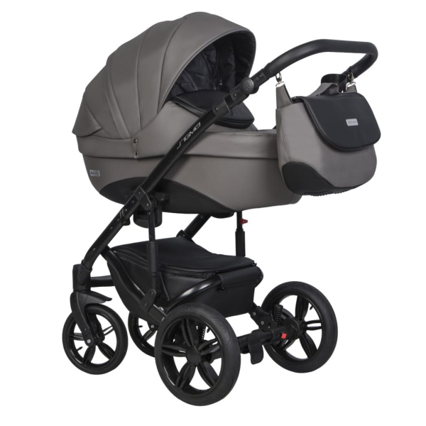 Коляска 3 в 1 Riko Sigma Pro, 11 Anthracite (серый)