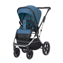 Коляска 2 в 1 Carrello Aurora 2023, CRL-6505, Ocean Blue CHROME (Синий)