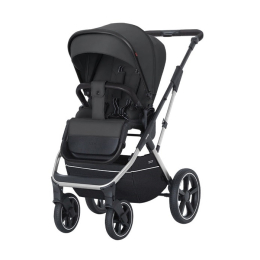 Коляска 2 в 1 Carrello Aurora 2023, CRL-6505, Cosmic Black CHROME (черный)