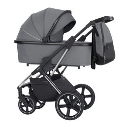 Коляска 2 в 1 Carrello Aurora 2023, CRL-6505, Carbon Grey CHROME (серый)