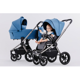 Коляска 2 в 1 Rant Flex Pro 2023, RA074, Blue (Синий)