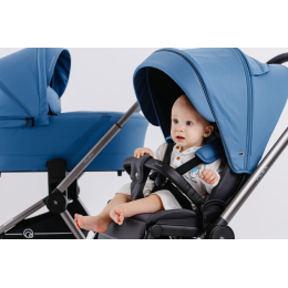 Коляска 3 в 1 Rant Flex Pro 2023, RA075, Blue (Синий)