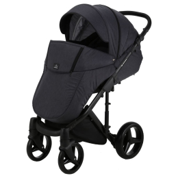 Коляска 2 в 1 Adamex Chantal, C-201 (Графит)