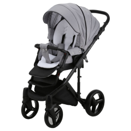 Коляска 2 в 1 Adamex Chantal, C-202 (Светло-серый)