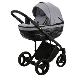 Коляска 2 в 1 Adamex Chantal, C-202 (Светло-серый)