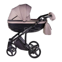 Коляска 2 в 1 Adamex Chantal, C-205 (Темно-бежевый)