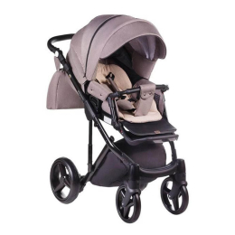 Коляска 2 в 1 Adamex Chantal, C-205 (Темно-бежевый)