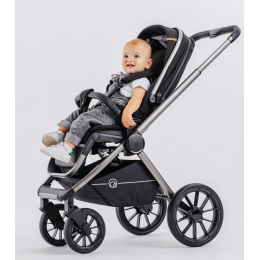 Коляска 3 в 1 Rant Falcon, RA098, Black (Черный)