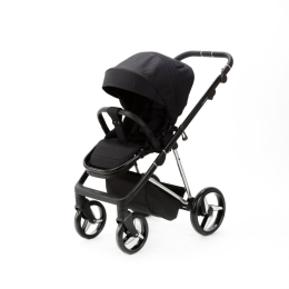 Коляска 2 в 1 Adamex Quantum Star Q-STAR51 Черный, Хром