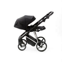 Коляска 2 в 1 Adamex Quantum Star Q-STAR51 Черный, Хром