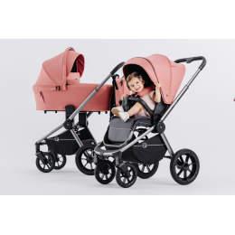 Коляска 3 в 1 Rant Flex Pro 2023, RA075, Pink (Розовый)