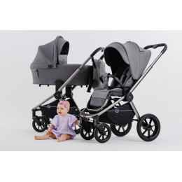 Коляска 3 в 1 Rant Flex Pro 2023, RA075, Grey (Серый)