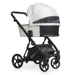 Коляска 3 в 1 Riko Basic Yoga Ecco 11 White (белый)