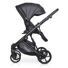 Коляска 2 в 1 Riko Basic Yoga Ecco 12 Black (черный)