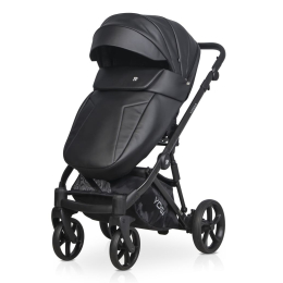 Коляска 2 в 1 Riko Basic Yoga Ecco 12 Black (черный)