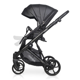 Коляска 2 в 1 Riko Basic Yoga Ecco 12 Black (черный)