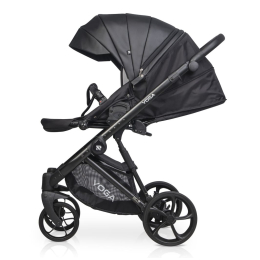 Коляска 2 в 1 Riko Basic Yoga Ecco 12 Black (черный)